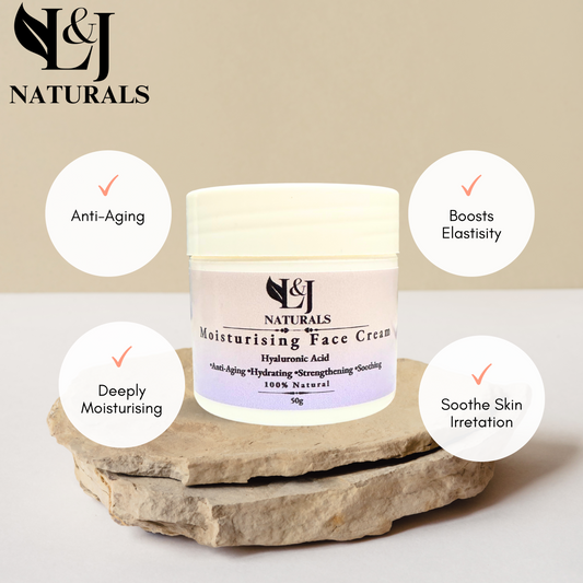 Moisturising Face Cream - L&J Naturals