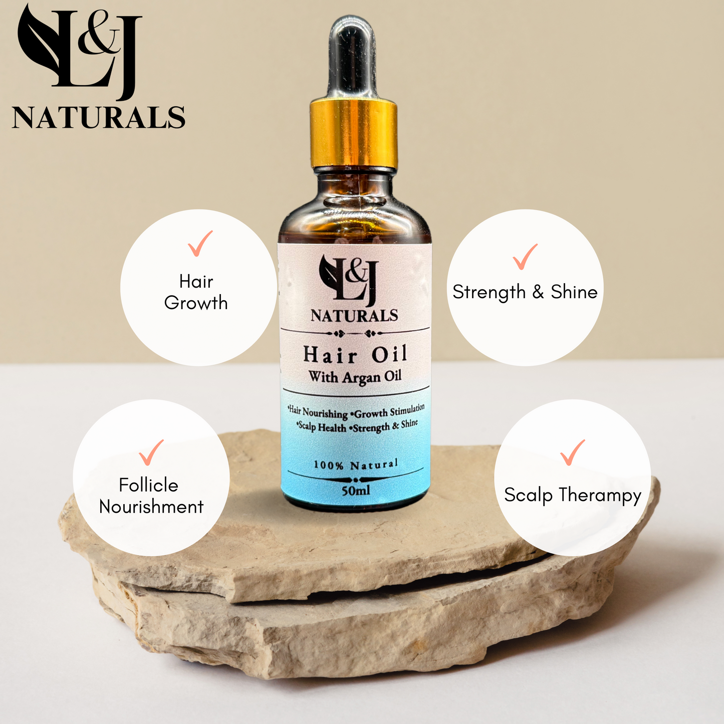 Hair Growth Oil EX - L&J Naturals
