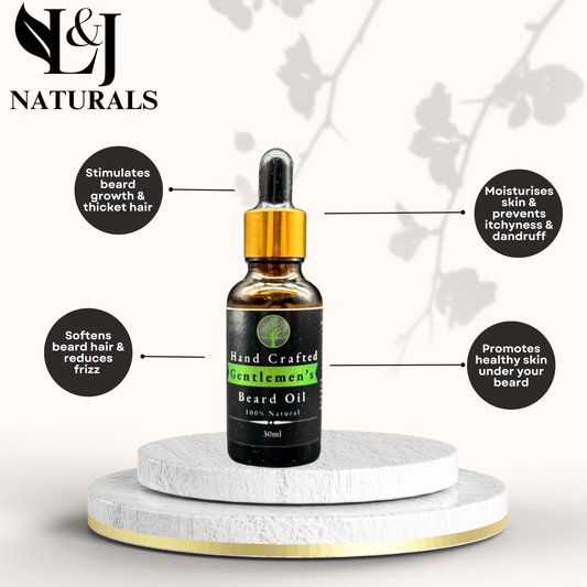 Natural Beard Growth Oil - L&J Naturals