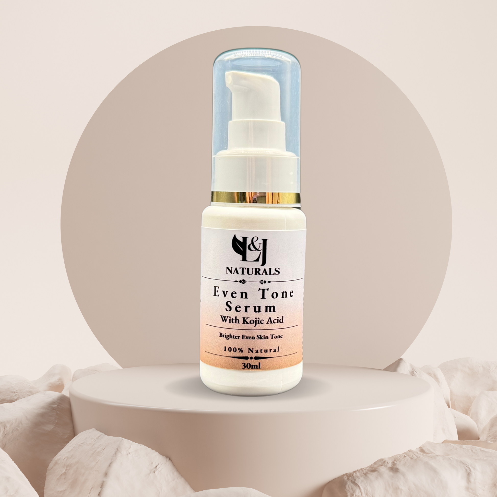Natural Skin Brightening Even Tone Serum - L&J Naturals