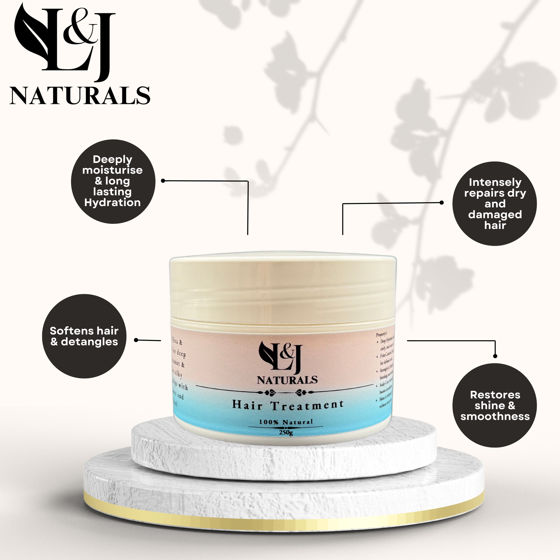Hair Strength and Conditioning Treatment - L&J Naturals